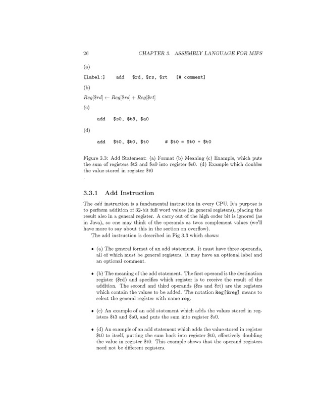 Computer Organization with MIPS - Page 26